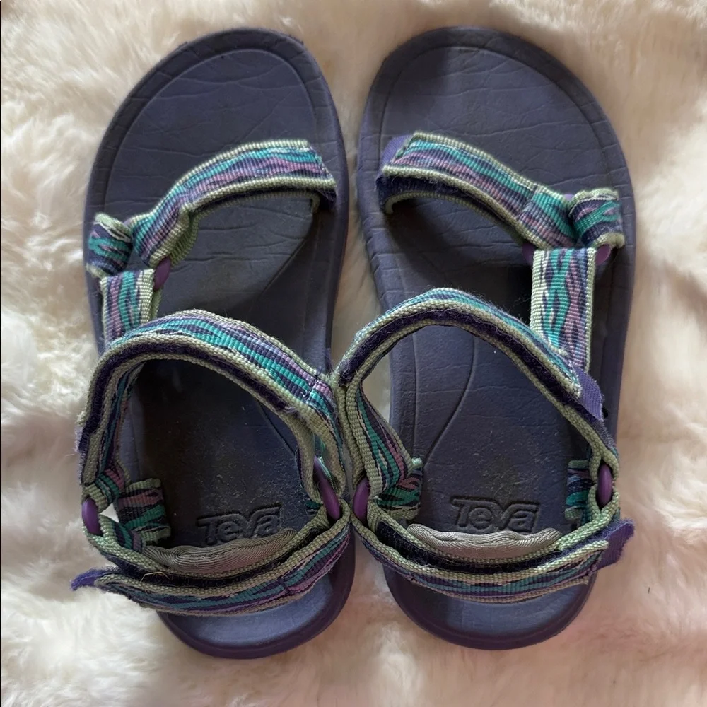 Teva Kids' Hurricane XLT 2 Teal & Purple